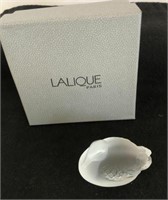 LALIQUE "NAUGHTY DUCK" CLEAR 2.5"