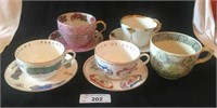 GREAT COLLECTION OF LARGE PORCELAIN TEACUPS