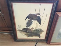 Ray Harm reproduction & 2 framed pictures