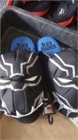 Black panther slippers size 2/3