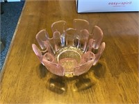 Pink Viking flower plant bowl