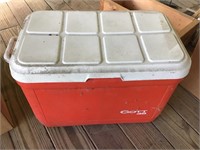 Gott 48 quart cooler & wood box