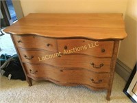 beautiful antique wood dresser
