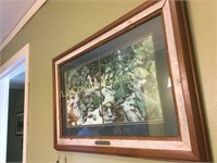 framed print The Forest Has Eyes