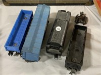Lot Of 4 Lionel Rolling Stock Cars