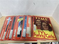 11 Time Magazine From 1960-70's (great Covers)