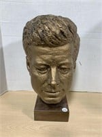 President John F. Kennedy Ceramic Bust