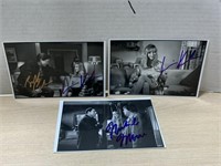 3 Autographed Photos From Lucky Numbers (2000),