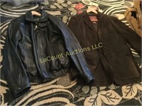 suede and leather mens jackets