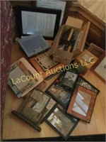 large amount assorted picture frames