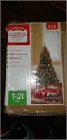6.5 ft multi light Christmas tree