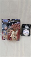 LOU GIEHRIG STARTING LINE UP & T BALL SIGNED
