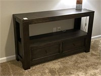 WOOD CONSOLE TABLE