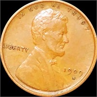 1909-S Lincoln Wheat Penny CLOSELY UNCIRCULATED