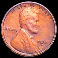 1931-S Lincoln Wheat Penny ABOUT UNCIRCULATED