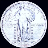 1917 Standing Liberty Quarter CLOSELY UNC