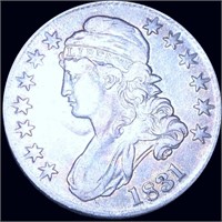 1831 Capped Bust Half Dollar ABOUT UNCIRCULATED