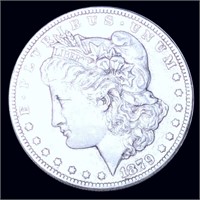 1879-S Morgan Silver Dollar ABOUT UNCIRCULATED