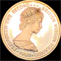 1980 Canada Gold 50 Dollar GEM PROOF