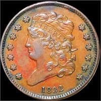 1832 Classic Head Half Cent CLOSELY UNC