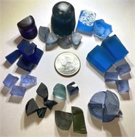 Blue Synthetic Spinel & More!