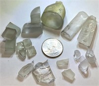 Clear Synthetic Spinel, Synthetic Corundum, & More