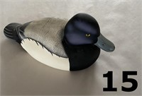 WOOD CARVED DUCK DECOY