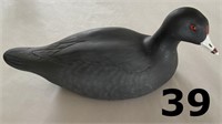 WOOD CARVED DUCK DECOY