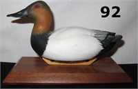 WOOD CARVED DUCK