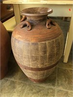 Large Decorative Garden Pot -Repaired