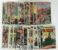 Lot of 26 Vintage DC G.I. Combat Comics