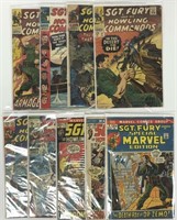 9 Vintage Marvel Sgt. Fury & His Howling Commandos