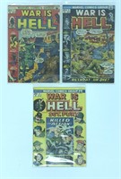 3 Vintage Marvel War Is Hell Comic Books