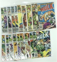 Lot of 19 Vintage Incredible Hulk Comic Books