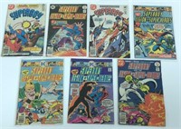 7 Vintage Superboy Featured Comic Books