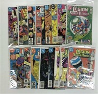 17 Vintage Legion Of Super Heroes Comic Books