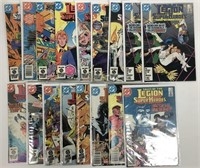 17 Vintage Legion Of Super Heroes Comic Books