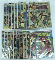 Lot of 22 Vintage Daredevil Comic Books