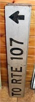 Wooden NH Town Mileage Signs