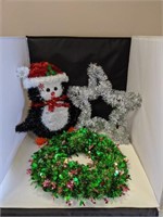 3 Christmas Hanging Decorations