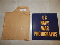 WWII Era Navy War Photograph Book Soldier Issue