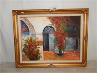 Beautifully Framed Impressionist Oil Painting
