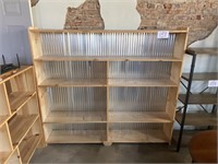 Wood Shelf with Galvanized Back