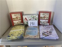 6 Stationary Sets & 3 Boxes Christmas Cards