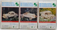 Mini Wooden Classics Model Kits - Volkswagen