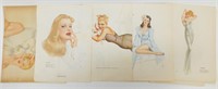 17 Vargas Pin-Up Girl Posters from the 1940's