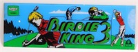 * Vintage Birdie King 3 Arcade Machine Sign