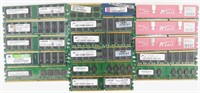 17 Sticks of Computer RAM Memory - Use It or