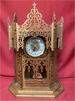 Exquisite handcrafted wooden chime clock