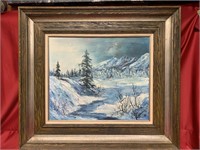 Large Alaskan painting